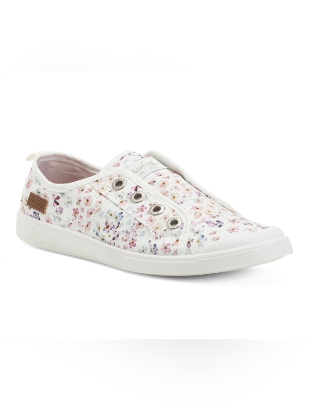 Blowfish Floral Canvas Slop On Sneakers Size 4